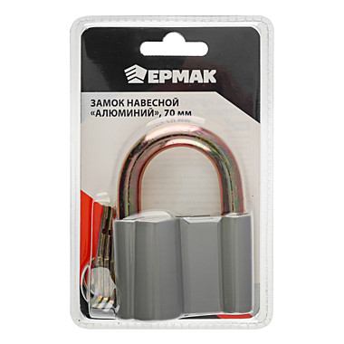 Замок навесной Ермак 70мм алюм арт.770 468-620