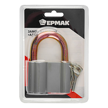 Замок навесной Ермак 80мм алюм арт.780 468-371