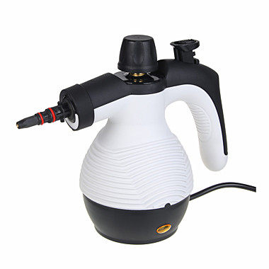 LEBEN Пароочиститель, 1000Вт, 9 насадок, от сети 220В, серый