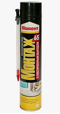 Пена монтажная МОМЕНТ Монтаж 65 800мл 1308538