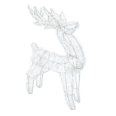 СНОУ БУМ Олень, 100 LED, 65 см, белый, постоянное свечение