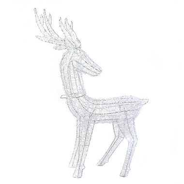 СНОУ БУМ Олень, 160 LED, 83 см, белый, постоянное свечение