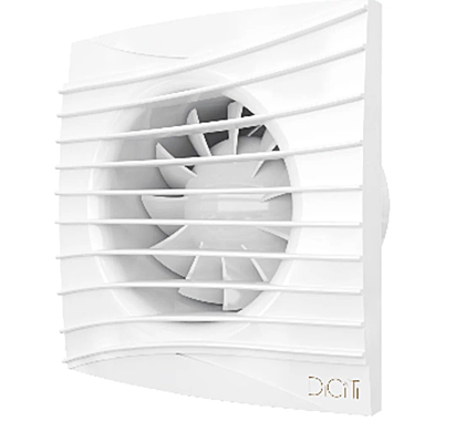 Вентилятор настенный ЭРА SELENT 5C D125 TURBO с обр.клапаном и двигателем пов.мощности 544135