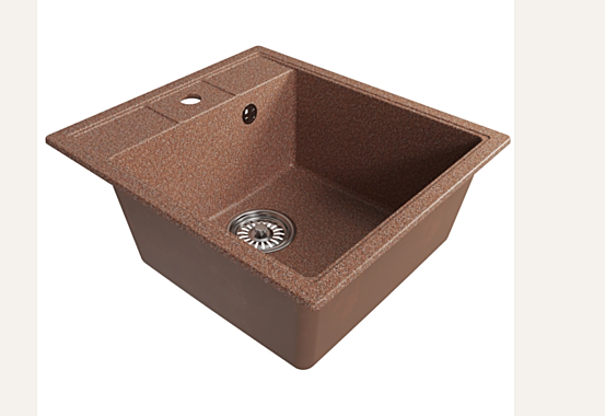 Мойка ML-GM28 КОМФОРТ терракотовая (307) 450х500х190мм 552095