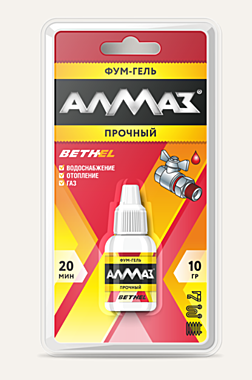 Фум-гель АЛМАЗ Прочный 10г (блистер) 537995