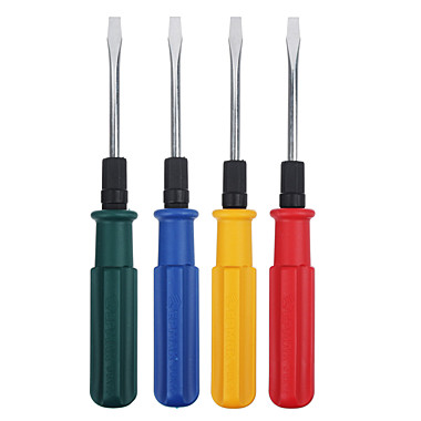 Отвертка 2 в 1 ЕРМАК желтая 6х75мм 651-967