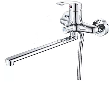 Смеситель для ванны OUTE Т20523 с длинным изливом