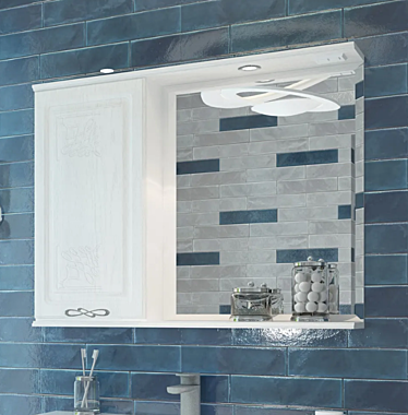 Зеркало-шкаф Adriana 90