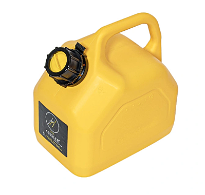 Канистра 5л пластик ПРЕМИУМ для ГСМ с заливным носиком 62-4-045