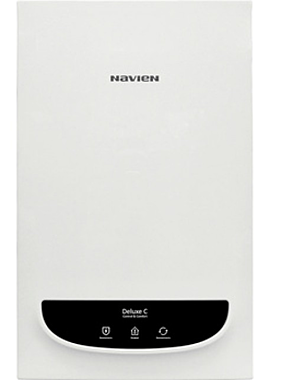 Котел газовый NAVIEN Delux  C-24K (24кВт 13,6л/мин 2-х конт ТУРБО без трубы) 39101