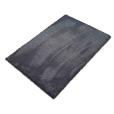 Коврик плюшевый 50х80см темно-серый 03 462-846