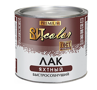 Лак яхтный ВИТcolor 2,4кг глянцевый