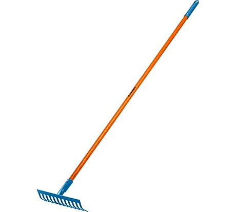 Грабли садовые GRINDA Proline PS-12S fiber 310x80x1500мм 12 прямых зубцов D4810 39652