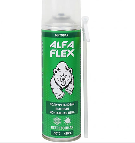 Пена монтажная ALFA Flex 40 всесезонная до 45л 528-980