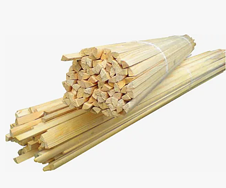 Штапик деревянный 10х10х1,3м гладкий (100шт уп)