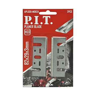 Нож для рубанка P.I.T. 82х29х3,0мм 2шт HSS APLS09-M082A