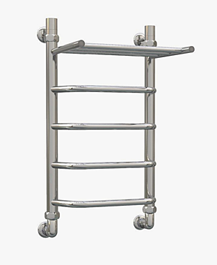 Полотенцесушитель 400х700 AQUATER Токио лесенка с полкой 1257