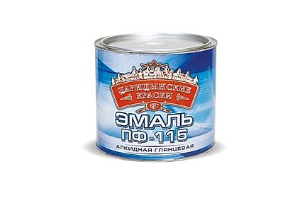 Эмаль ПФ-115 голубая 0,4кг Царицынские краски