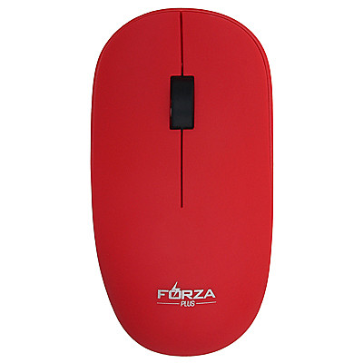 FORZA Мышь беспроводная, Soft Touch, 4 цвета, 1xAA, пластик