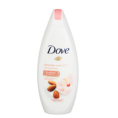 Крем-гель для душа DOVE миндальн.молочко 225мл 951-088