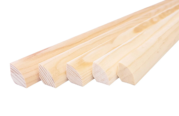 Штапик деревянный 10х10х1,0м гладкий (100шт уп)