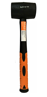 Киянка Bohrer 450гр с фибергласс рукоятка черная резина 45013245