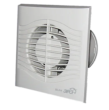 Вентилятор настенный ЭРА SLIM 5С ф125 с обратным клапаном 509025