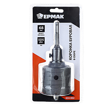 Коронка буровая 68 мм ЕРМАК  654-002