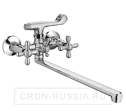 Смеситель для ванны CRON CN-2125 с шаровым переключ.