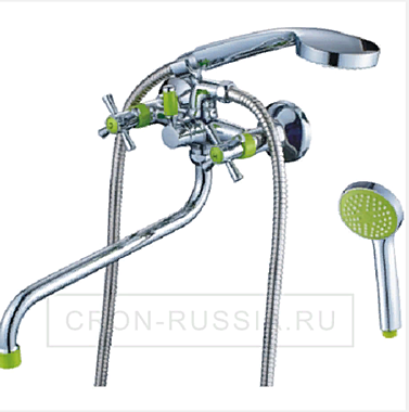 Смеситель для ванны CRON CN-22142-12 хром