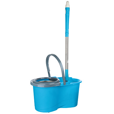 Набор МОП: ведро 11,8л, швабра, доп.насадка d22см, принцип отж. 