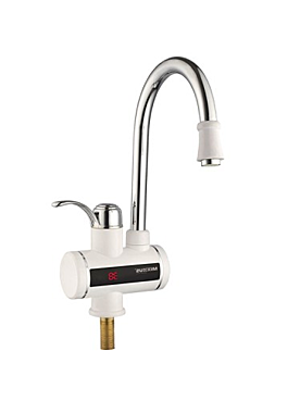 Водонагреватель проточный MIXXUS Electra 240-E 3kW на мойку с инд.темпер. CR0350