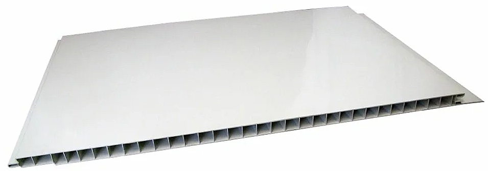 Панель ПВХ 3000х375 Белый Лак