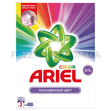 Стиральный порошок АРИЭЛЬ 450г автомат СМС Color