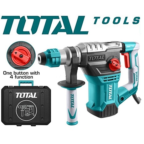 Перфоратор TOTAL INDUSTRIAL SDS+ 1500Вт 5,5Дж 3реж TH115326