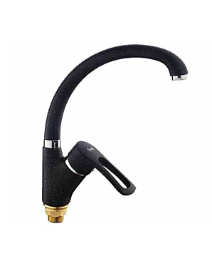 Смеситель для кухни FRAP 4166-7F черный 91827