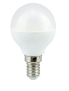 Лампа светодиодная Ecola шар LED 7W G45 220V E14 2700K 77х45 K4GW70ELC 553961