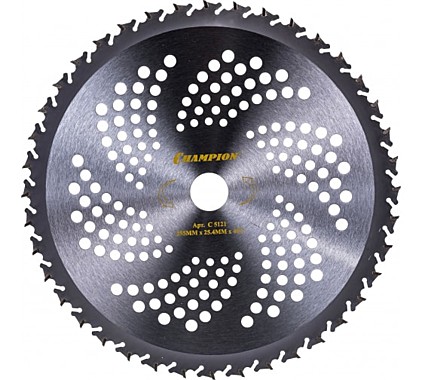 Нож для бензотриммера CHAMPION (255мм/25,4мм) 40 зуб Anti-kick тв.сплав С5121