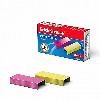 Скобы для степлера №24 24/6 ErichKrause 1000шт. 7145