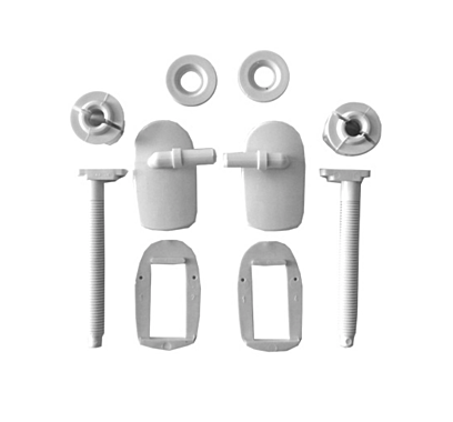 Болты для крепления крышки унитаза Универсал белый 527246