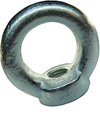 Рым гайка оцинкованная М-6 DIN-582