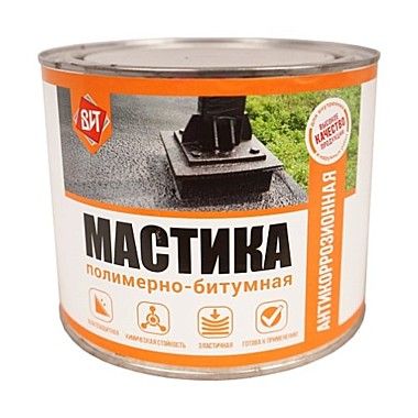 Мастика полимерно-битумная 1,6кг Царицынские краски