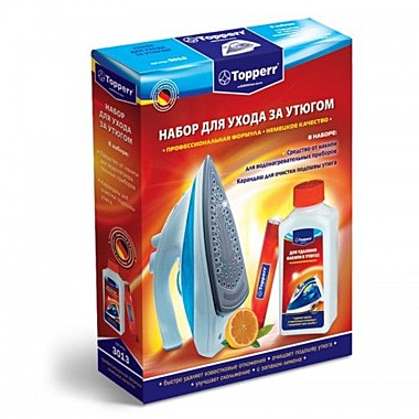 Набор для ухода за утюгом TOPPERR IR3 3 предмета