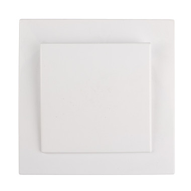 Выключатель FORZA Элит однокл. цвет белый 904-134