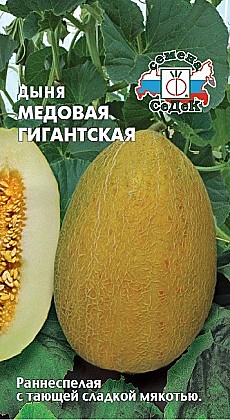 Семена: Дыня F1 Медовая гигантск (Ц) 0,5г СД СД СД
