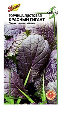 Семена: Горчица Красный гигант (Б) 0,5г А А А 