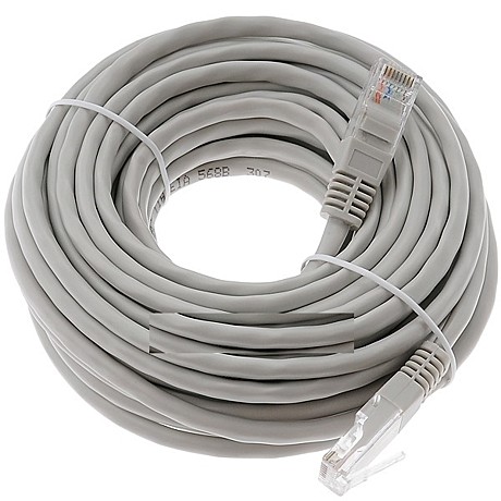 Патчкорд 20м для компьютерных сетей UTP Cat 5e