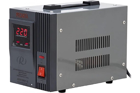 Стабилизатор АСН-1000 1КвА  Ресанта 63/6/13