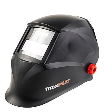 Маска сварочная MaxPiler MWH-9035K-1 (экран 90х35мм 2фотодатчика DIN9-11 солн.бат)