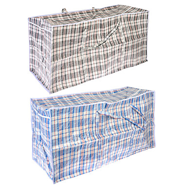 Сумка хозяйственная клетка 100х50х40см нетканый материал 467-042